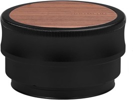 Normcore 58.5mm Palm Tamper, Calibrated Double Spring, Flat Base, Walnut - $49.49