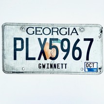 2016 United States Georgia Gwinnett County Passenger License Plate PLX5967 - £13.37 GBP