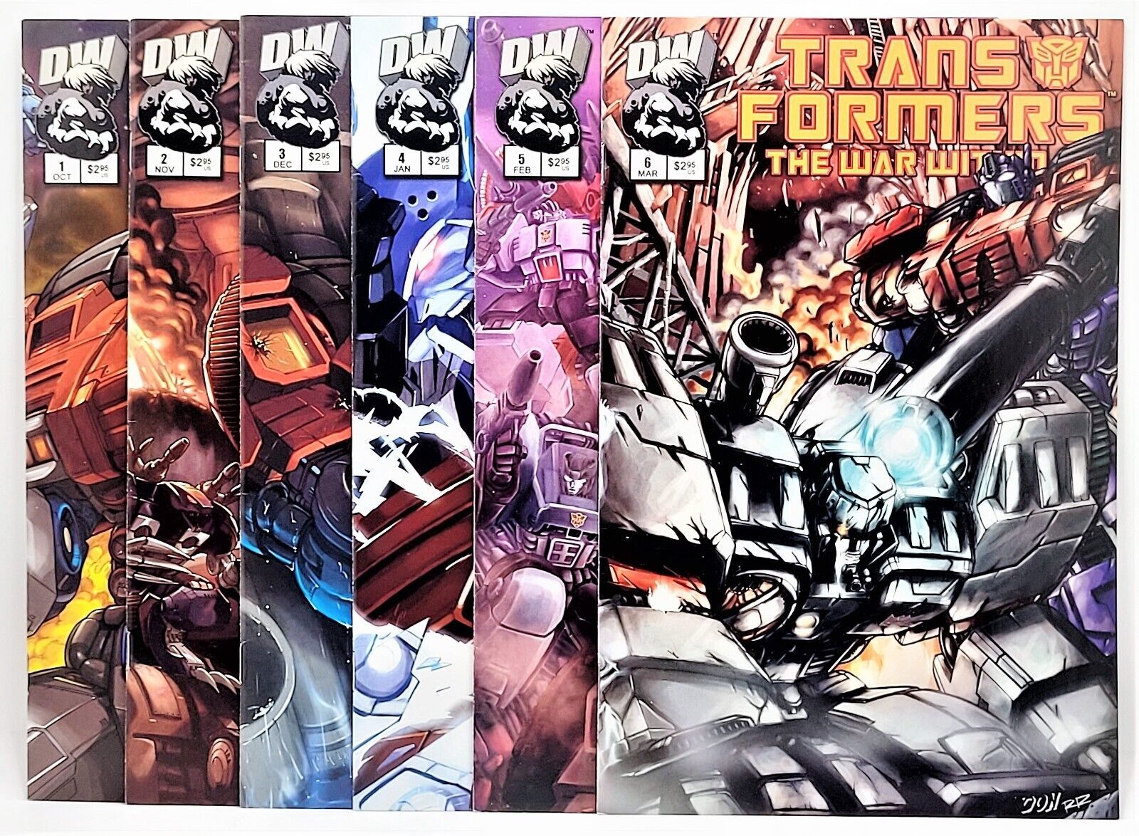 Primary image for Transformers: The War Within 1-6 Dreamwave Productions 2002- CO1