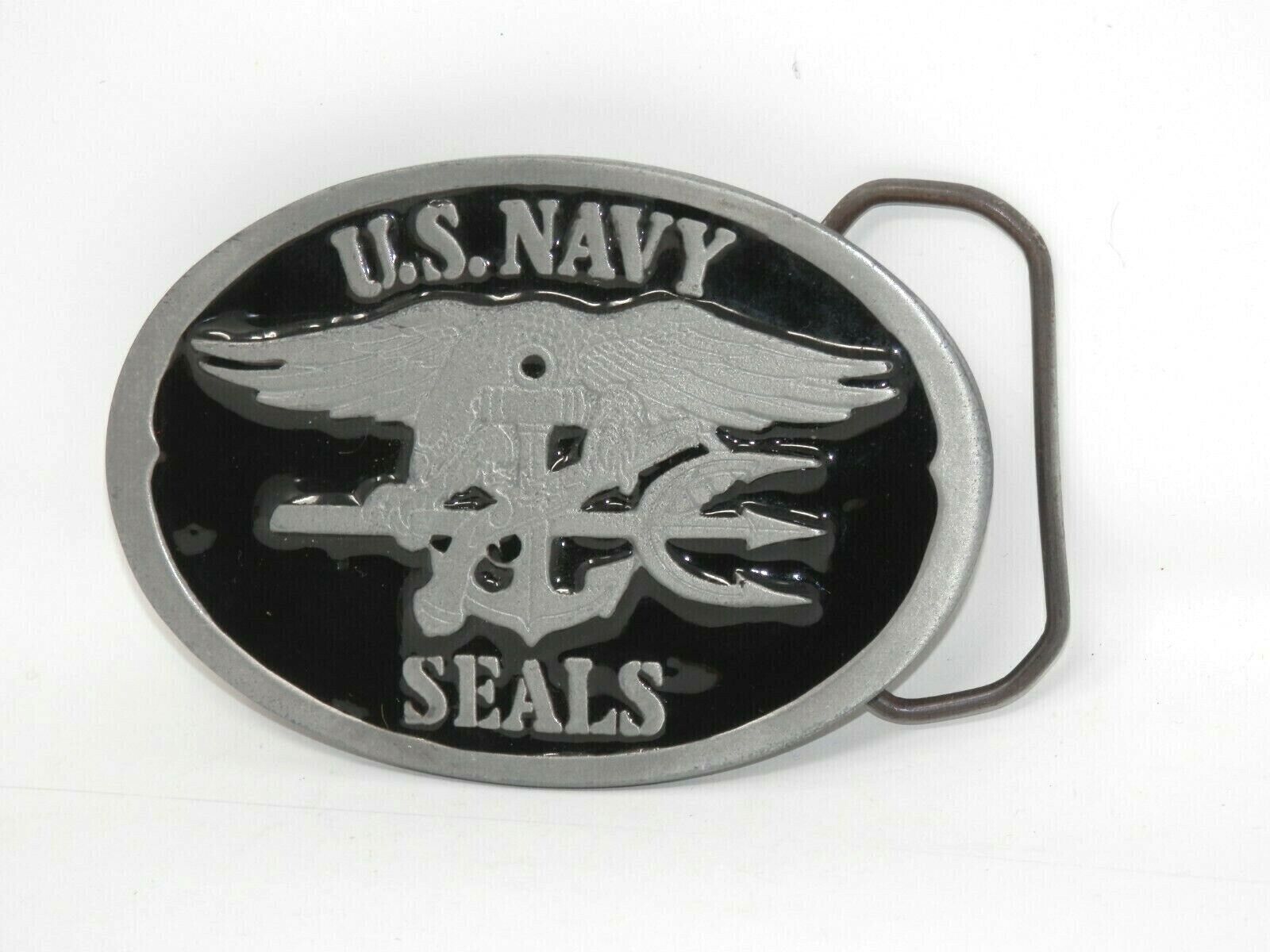Primary image for NAVY SEALS TRIDENT BELT BUCKLE