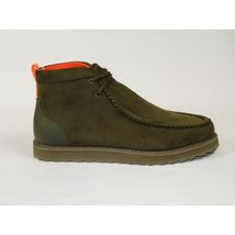 Men's TAYNO Wallabee Style Chukka Boots Soft Micro Suede MOJAVE S Olive image 14