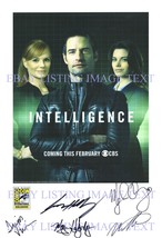Intelligence Cast Autographed 8x10 Rp Photo Marg Helgenberger Ory Holloway + - $19.99
