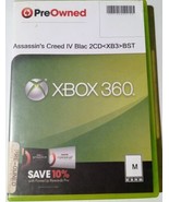 Assassin&#39;s Creed IV: Black Flag Xbox 360 Game Disc 1 &amp; 2  - £2.34 GBP