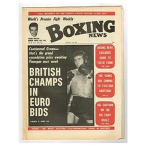 Boxing News Magazine January 28 1972 Box3438/F Vol 28 No.4 British champs in Eur - £2.58 GBP