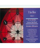 I AM HERE Grid Card 4x6&quot; Heavy Cardstock For Use with Healing Crystals - $2.29 CAD