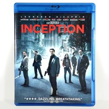 Inception (Blu-ray Disc, 2010, Widescreen) Like New !    Tom Hardy   Ellen Page - £5.31 GBP