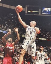 Jason Kidd Autografato 11x14 Nuovo Maglia Reti Foto Bas - £114.59 GBP