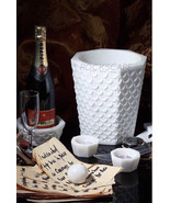 Fish Scale Pattern, Bucket, Marble Bucket, bar decor, Gift for Collector... - £1,097.74 GBP