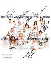 Modern Family Cast Autographed 8x10 Rp Photo By 10 Ed O&#39;neill Sofia Vergara + - £15.97 GBP