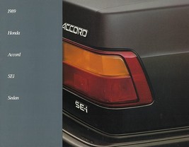 1989 Honda ACCORD SEi Sedan sales brochure catalog US 89 - £6.29 GBP
