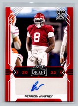 2022 Leaf Draft #BA-PW1 Perrion Winfrey Autographs Red - £1.57 GBP