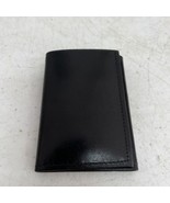 Rolfs Cowhide Mens Black Genuine Leather Wallet Bi-Fold Credit Card Holder  - £17.12 GBP