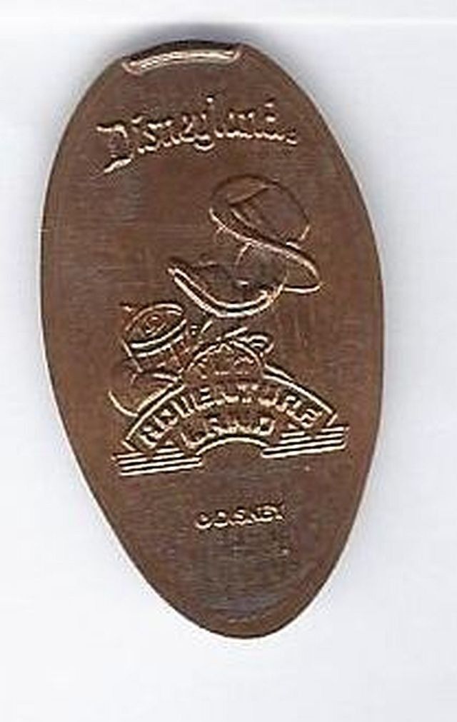 disneyland Pressed Penny Adventureland - $10.08