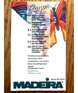 Madeira Rayon Machine Embroidery Color Card Thread Chart - €10,26 EUR