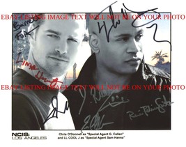 Ncis Los Angeles Cast Autographed 8x10 Rp Photo By 7 Ll Cool J O&#39;donnell Ruah + - £12.78 GBP