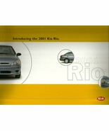 2001 Kia RIO sales brochure catalog folder 01 US - €6,09 EUR