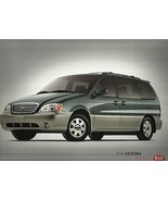 2002 Kia SEDONA sales brochure catalog 02 US LX EX - €6,09 EUR