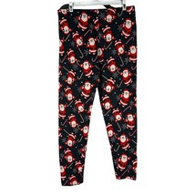 Faded Glory Women&#39;s Santa Clause Christmas Pajama Pants Size L - £7.43 GBP