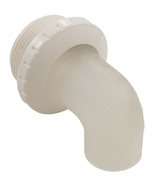Waterway Plastics 400-1410F White 1&quot; Eyeball Fitting, 90 Deg, 1.5&quot; MPT A... - €15,52 EUR
