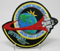 NASA Atlas Lichtenberg Frimout Sullivan Foale Bolden Duffy Leestma Patch... - $9.87