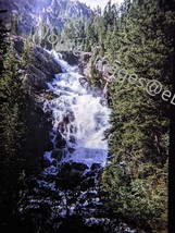 1963 Hidden Falls Grand Teton National Park Wyoming 35mm Slide - £4.27 GBP