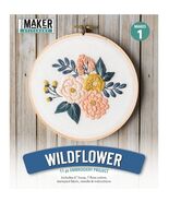 Leisure Arts Wildflowers 6 Inch Embroidery Kit 49806 - $17.65 CAD