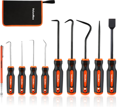 10-Piece Precision Hook and Pick Set with Scraper, Magnetic Telescopin - £44.39 GBP