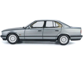 1988 BMW 535i (E34) Gray Metallic 1/18 Diecast Model Car by Minichamps - $260.23