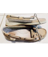 Shoes Womens SPERRY Angelfish Top-Sider Linen/Oat Boat Loafers Size 8M - £15.43 GBP