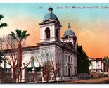Santa Clara Mission Santa Clara CA California UNP DB Postcard H25 - $2.92