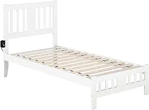 AFI Tahoe Twin Bed with Footboard in White - $358.99