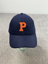 Princeton University Tigers Hat Cap Strap Back Blue Wool Block P Legacy ... - $24.74