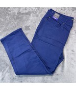Banana Republic 5 Pocket Pants Slim Fit Blue Casual Mens Size 40x30 - $68.37 CAD