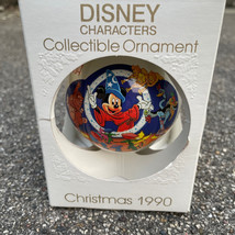 1990 Disney FANTASIA &quot;Sorcerer&#39;s Apprentice&quot; 50th Anniversary Christmas Ornament - £15.23 GBP