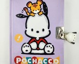 Vintage Sanrio Pochacco Diary Box Hardcover Missing Key -inside is mystery? - $19.79