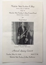 Mankato State Teachers College Annual Spring Concert Program 1956 Gallodoro - £18.09 GBP