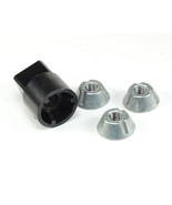 Installation Tool + 12pcs 8mm Tri-Groove Tamper Proof Security Nuts LPF4... - $63.40