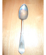Vintage Rogers &amp; Bro. A1 Art Deco Design Stainless Engraved Spoon - $12.28 CAD