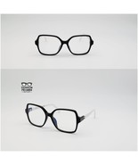 Authentic CHANEL CH3473 Eyeglasses – Black &amp; White Square Frame with Dem... - $240.10