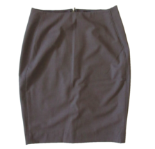 NWT The Limited Petite High Waist Heather Brown Stretch Suiting Pencil Skirt 6P - £7.76 GBP