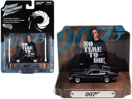 1987 Aston Martin V8 Cumberland Gray w Collectible Tin Display 007 James Bond No - £27.92 GBP