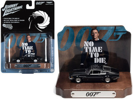 1987 Aston Martin V8 Cumberland Gray w Collectible Tin Display 007 James Bond No - £27.60 GBP