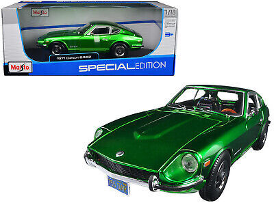 1971 Datsun 240z Green 1/18 Diecast Car Maisto - $58.29