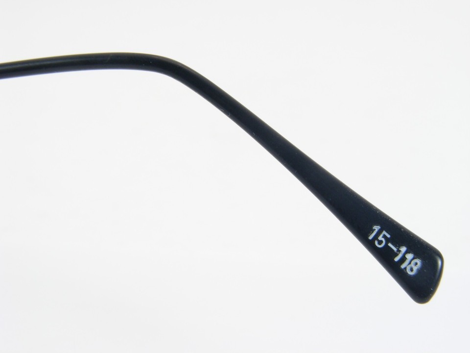 DOMINO 15-118 Black /Gold Unique RARE EYEGLASSES FRAME 40-25-136 Germany Item image 15