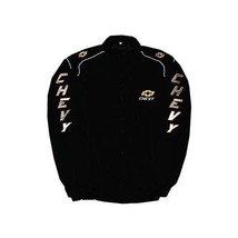 Chevy Racing Jacket Black | NASCAR jacket |racer jacket | Gift jacket | embroide - $179.97