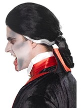Black White Colonial Vamp Goth Vampire Historical Man Victorian Count King Duke - £10.16 GBP