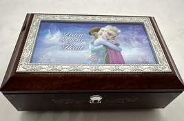 Disney Frozen Music Box Bradford Exchange Listen To Your Heart NEW - £31.18 GBP