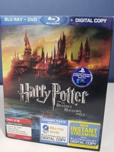 Harry Potter and the Deathly Hallows Pt. 2 (4-Disc Blu-ray/DVD) NEW !  - £3.94 GBP