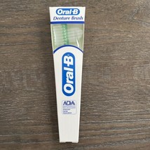 1 Vintage 1985 NOS New Green Oral B Denture Brush Made in USA - $19.15