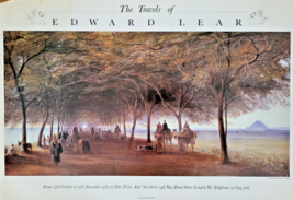 The Travels of Edward Lear - Original Poster Exhibition - London - 1983 - $148.37